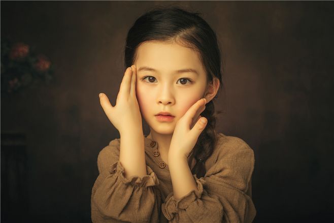 復(fù)古肖像 兒童攝影