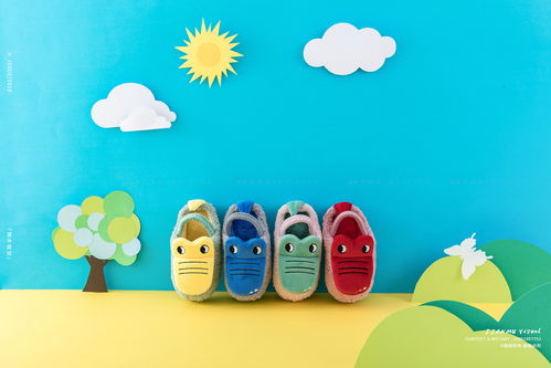 家居拖鞋拍攝 成人兒童家居鞋拖鞋靜物平鋪創(chuàng)意攝影 產品攝影