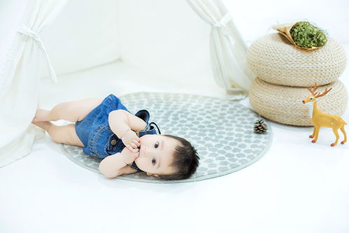 青島城陽寶寶周歲照賞析 小調皮兒童攝影