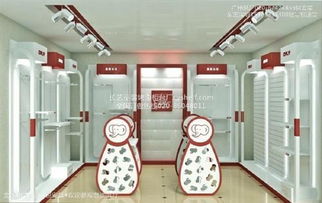 長藝展柜廠最新寶寶店裝修設(shè)計圖片