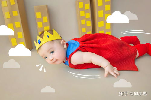 成都兒童攝影 內(nèi)景百天寶寶照 創(chuàng)意系列之大力超人