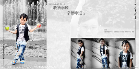 兒童攝影設(shè)計圖__兒童幼兒_人物圖庫_設(shè)計圖庫