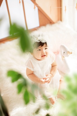 藍(lán)鯨兒童攝影|寶寶百天照拍攝