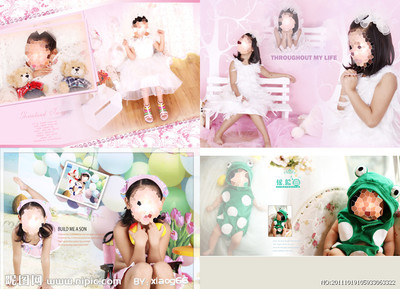 兒童模板源文件__兒童攝影模板_攝影模板_源文件圖庫