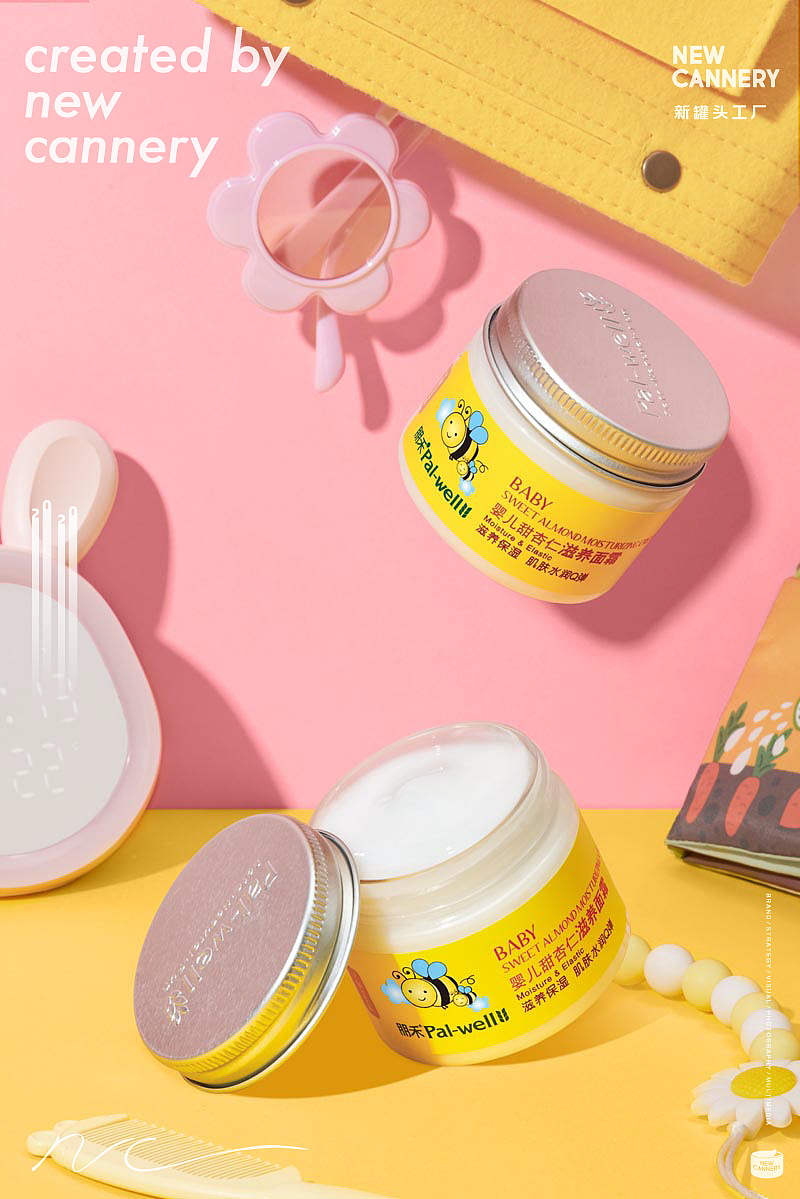 創(chuàng)意視覺『 朋禾Pal-well | 嬰童洗護產(chǎn)品 』 新罐頭|攝影|產(chǎn)品攝影|新罐頭工廠