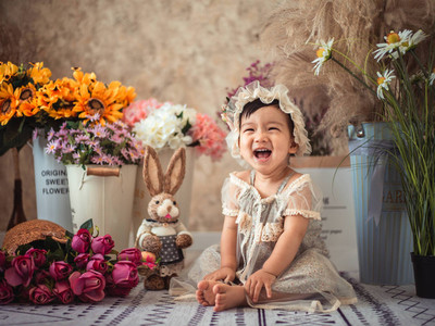 大光圈高端私家兒童攝影工作室