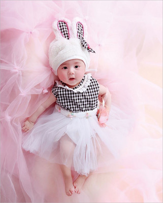 如何利用大光比拍出寶寶的粉嫩膚質